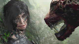 Lara Fighting with leopard  Tomb Raider!!!