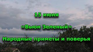 Народный праздник «Вьюн Зеленый». 15 июня. Что можно и что нельзя делать.