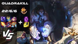 MID Sylas vs Yasuo [QUADRAKILL] - NA Grandmaster Patch 14.23