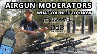 Airgun Moderators (WHAT YOU NEED TO KNOW)