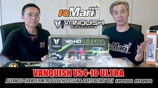 Vanquish VS4 10 Ultra Advanced Crawler Introduce the Design & Parts Box by Box #VPS09005 ##VPS09006