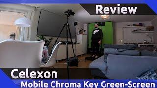 celexon Mobile Chroma Key Green Screen 150 x 180 cm Review (2023)