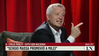 Emilio Monzó: "La ideología de Milei es el odio"; +Entrevistas con Luis Novaresio