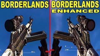 Borderlands 2009 vs Borderlands Enhanced 2019 - Weapons Comparison