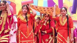 khedan de din char l Giddha performance l Punjabi folk dance