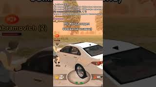 PS: Случайно наехал на бомжа в BLACK RUSSIA RP - CRMP MOBILE #shorts