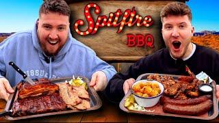 British Brothers Try TEXAS Style BBQ For The First Time Ever!
