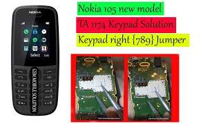 Nokia 105 TA 1174 KEYPAD SOLUTION 100% Working  | Keypad 789 Jumper Solution | Very Easy |