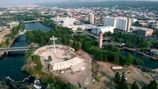 Downtown Spokane by Inland Northwest Drones