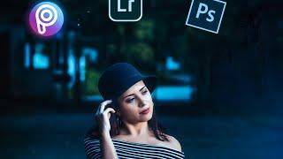 Picsart Instagram Viral Photo Editing Tutorial By Deepanshu Editz And Lightroom Blue Tone