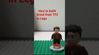 how to make  Scout in Lego #tf2