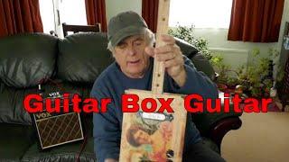 New 3 stringer cigar box guitar by Marc Lebone