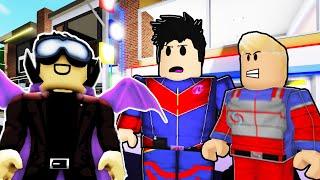 Henry Danger And Captain Man Stop The Prankster In Evergreen Rp Roblox