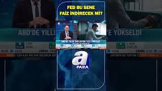 ABD'de Yıllık Enflasyon %3'e Yükseldi! FED Bu Sene Faiz İndirecek Mi #shorts