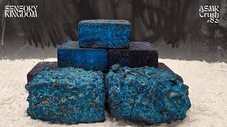 Happy 1 Yr ASMRversary to @gymchalkcrush_asmr ◇ Deep Dyed Blue Chalk ◇ Fresh Blocks ◇ ASMR