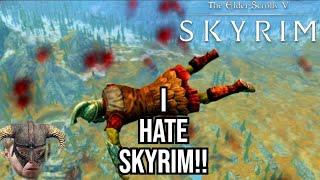 I hate Skyrim Survival Mode on Legendary Difficulty