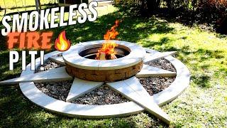 How to make Smokeless Fire Pit - Michael Builds Style!