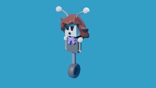 3d mODELLING Robot Girl PRIICHU in Blender For VRCHAT 2.82