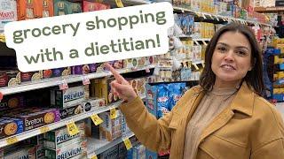 Grocery Shopping with a Dietitian! | Steph Grasso