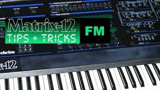 Oberheim Matrix-12 Programming  Tips + Tricks [#1 FM]