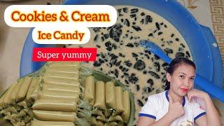 COOKIES EN CREAM ICE CANDY PANG NEGOSYO | NO COOK RECIPE | BUSINESS IDEAS | TWEETIEBIRD VLOG