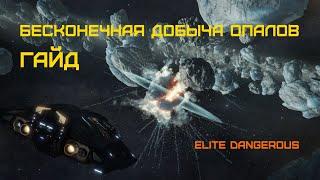 Elite Dangerous - ГАЙД - Как добывать бесконечное кол-во ОПАЛОВ БЕЗДНЫ