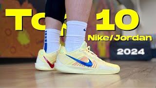 Top 10 Nike/Jordan Basketball Shoes of 2024