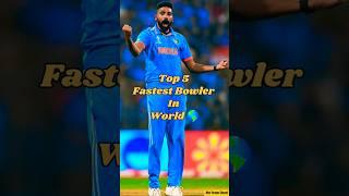 Top 5 Fastest Bowler In World 