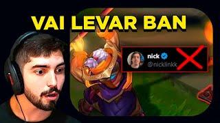 JUKES TOMA BAN DE 14 DIAS, NOVO COMBO DE JAX DO NICKLINK - LOL