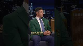 #TigerWoods told #RoryMcIlroy, “Welcome to the club, kid,” after he achieved the Career Grand Slam 