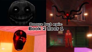 [ROBLOX] Doors but epic book 2 floor 1 gameplay #doors #roblox #robloxdoors