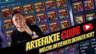 RAID Shadow Legends ARTEFAKTE Guide | Welche Artefakte behalte ich?