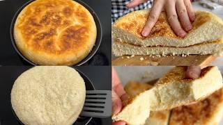 No Oven, No Knead, 3 Ingredients Frying Pan Bread