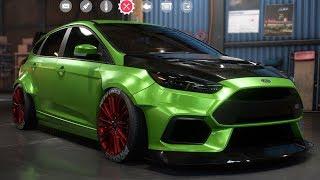 Need For Speed: Payback - Ford Focus RS - Customize | Tuning Car (PC HD) [1080p60FPS]