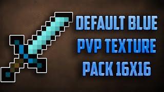 Minecraft PvP Texture Pack - Blue Default Edit 16x16 (1.8+) | Custom PvP Resource Pack | FPS BOOST