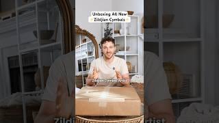 Unboxing All New Zildjian Cymbals️#drums #zildjian #drummer #drumming #drum #unboxing #musician