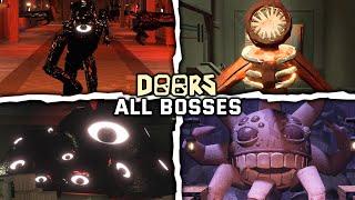 Doors: Floor 1 and 2 - ALL BOSSES - Roblox