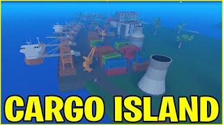 Building CARGO ISLAND Roblox Port Tycoon