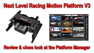 Next Level Racing Motion Platform V3 Review & Software Analysis