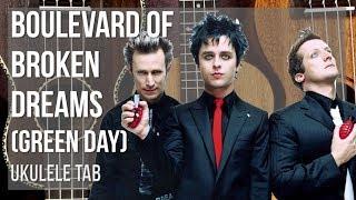 Ukulele Tab: How to play Boulevard of Broken Dreams by Green Day