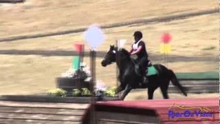 111XC Erin Eisner Sr. Training Cross Country Eventing at Woodside August 2011