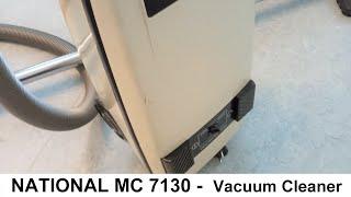 National MC-7130 Vintage Vacuum Cleaner