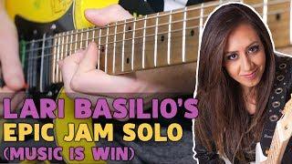 Lari Basilio - Epic Jam Solo (Music Is Win) | Darryl Syms Guitar Cover