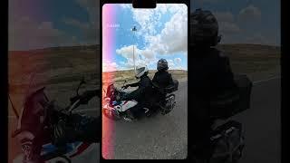 Наконец-то закончились степи, впереди Туркменистан #motovolgger #motobike