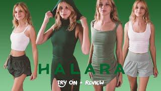 HALARA SUMMER TO FALL TRY ON HAUL | review