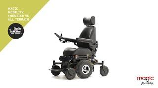 Magic Mobility: Frontier V6 All Terrain powerchair, 360° view