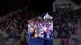 saat konser regae rare kadek diana di tonton ribuan orang