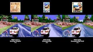 SEGA Rally Championship (1995) COMPARISON / SEGA Saturn / iPlaySEGA