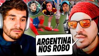 SE CALENTÒ EL ARGENTINO Y EL CHILENO