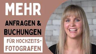 Kundengewinnung Hochzeitsfotografen - Mehr Brautpaare begeistern - Feedback von Fotografin Jenni